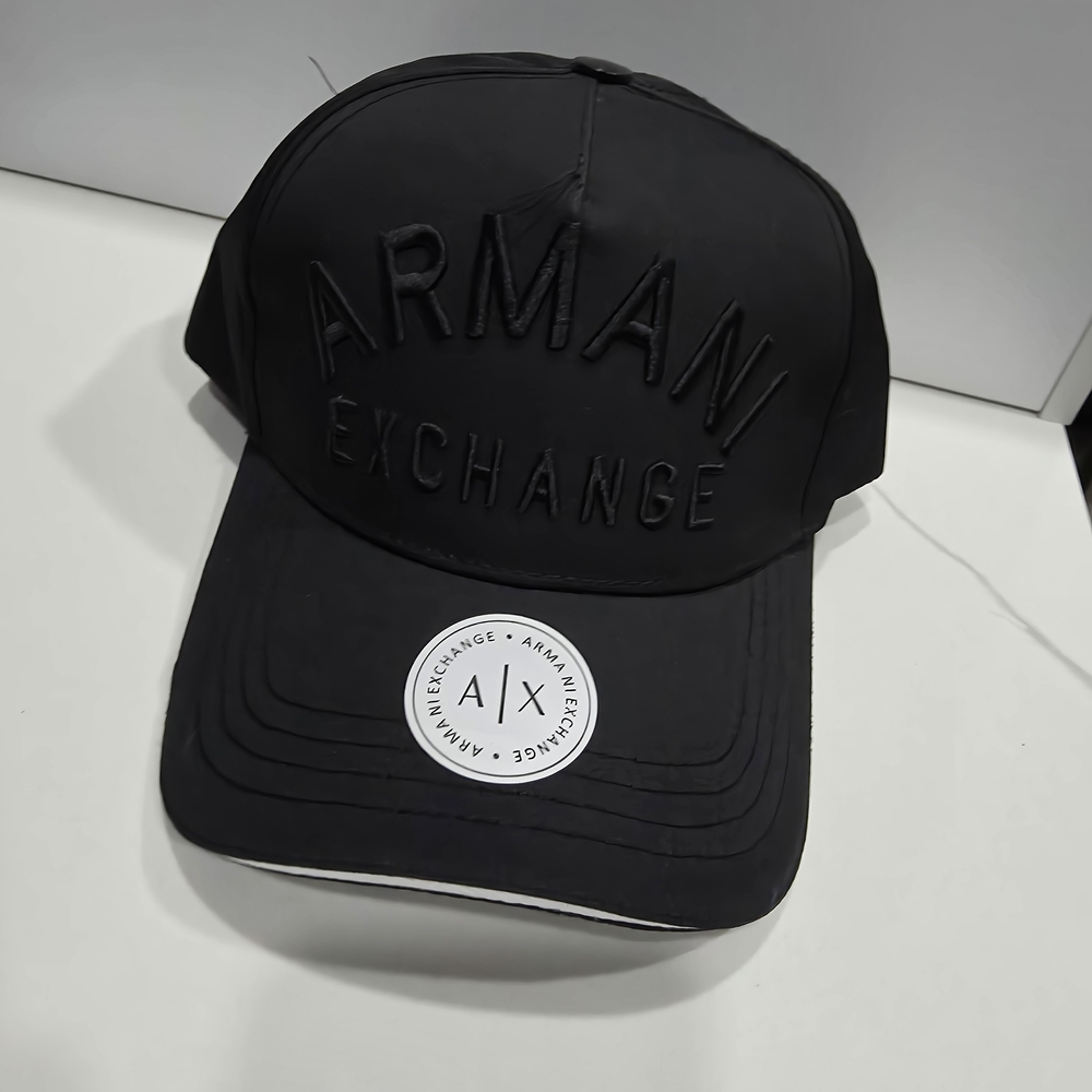 Armani Exchange Black Cap
